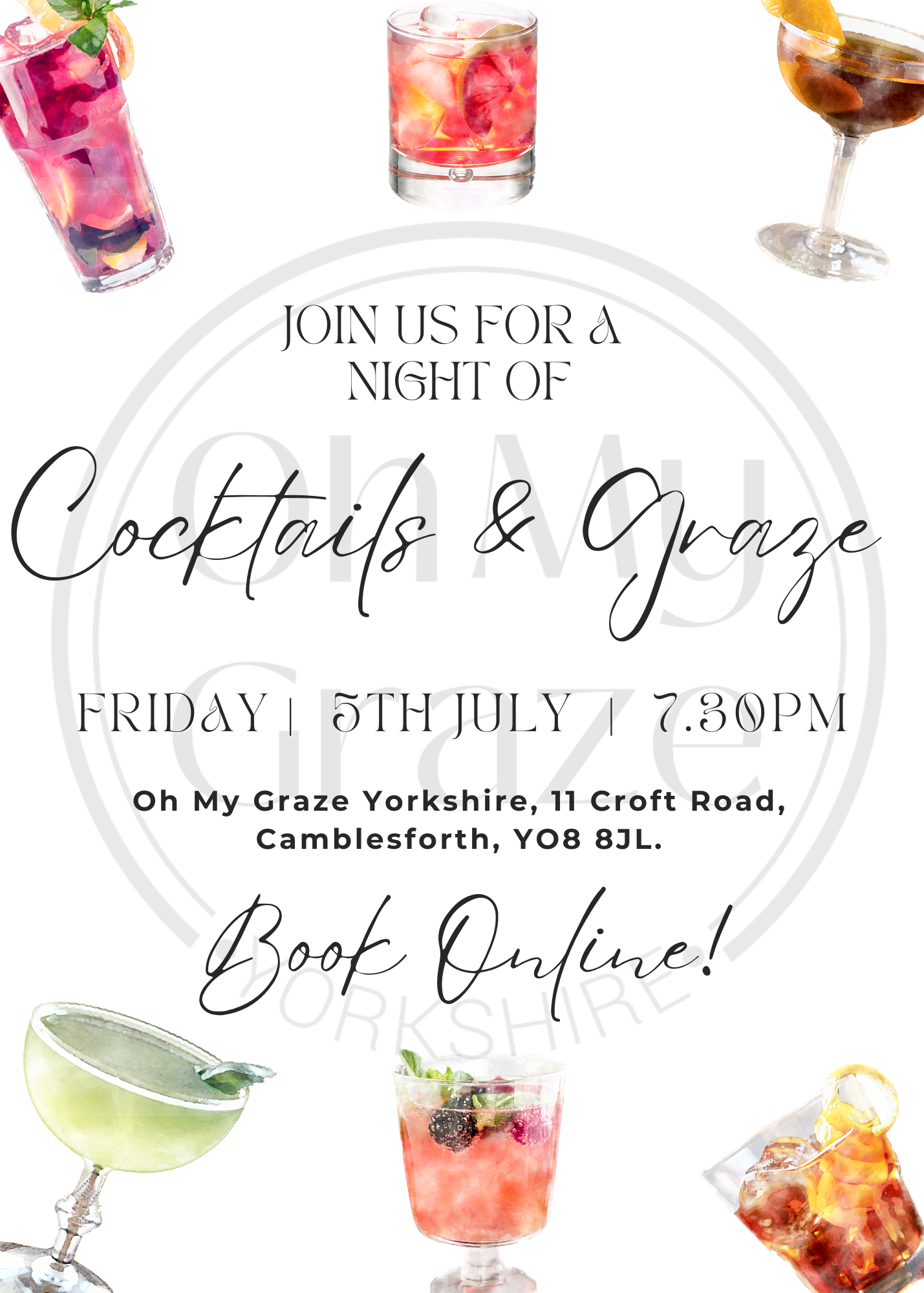Cocktails & Graze