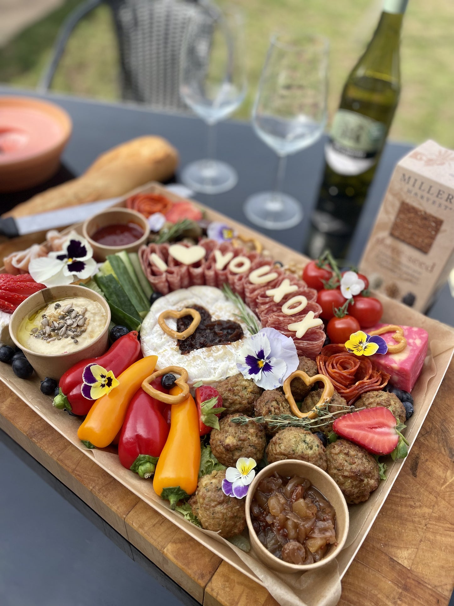 Cheese Message & Charcuterie Graze