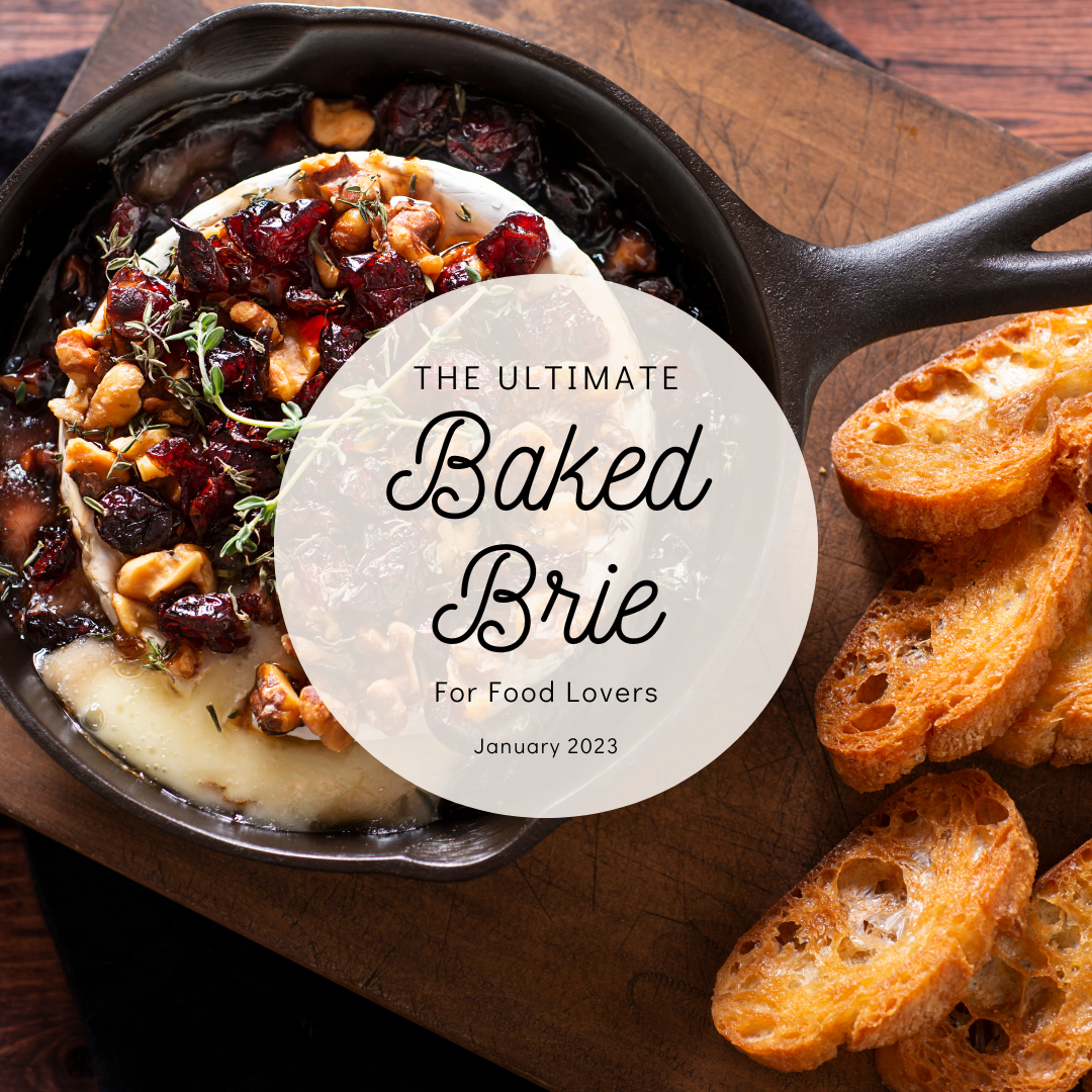 Baked Brie with Walnuts & Cranberries