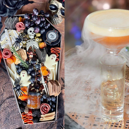 Hauntingly Delightful Halloween Cocktails & Graze