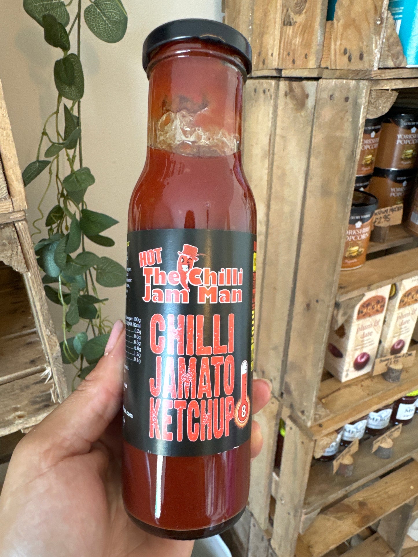 The Chilli Jam Man - Jamato Hot, Chilli Ketchup 225ml