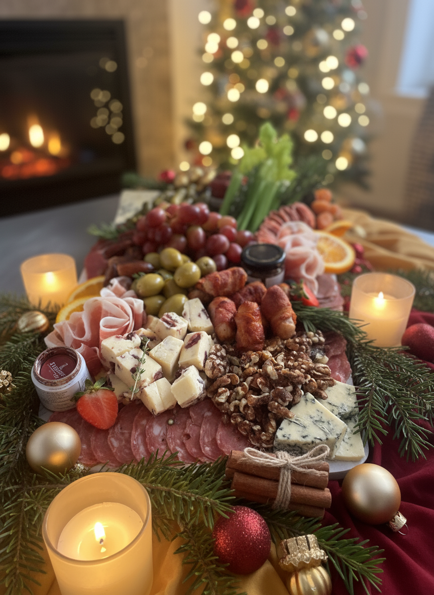Our  Festive Yorkshire Cheese & Charcuterie Platter