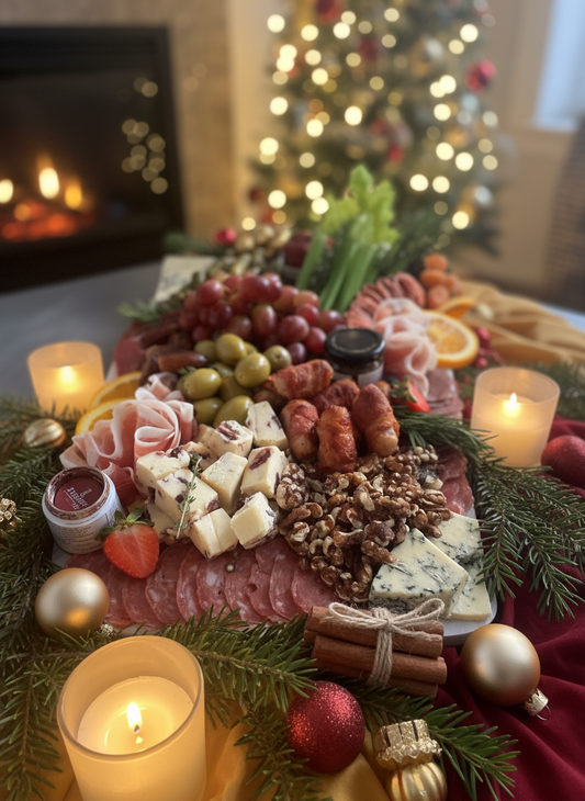 Our  Festive Yorkshire Cheese & Charcuterie Platter
