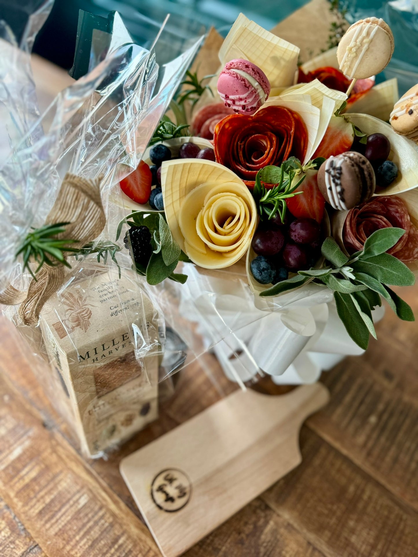 Cheese & Charcuterie Bouquet